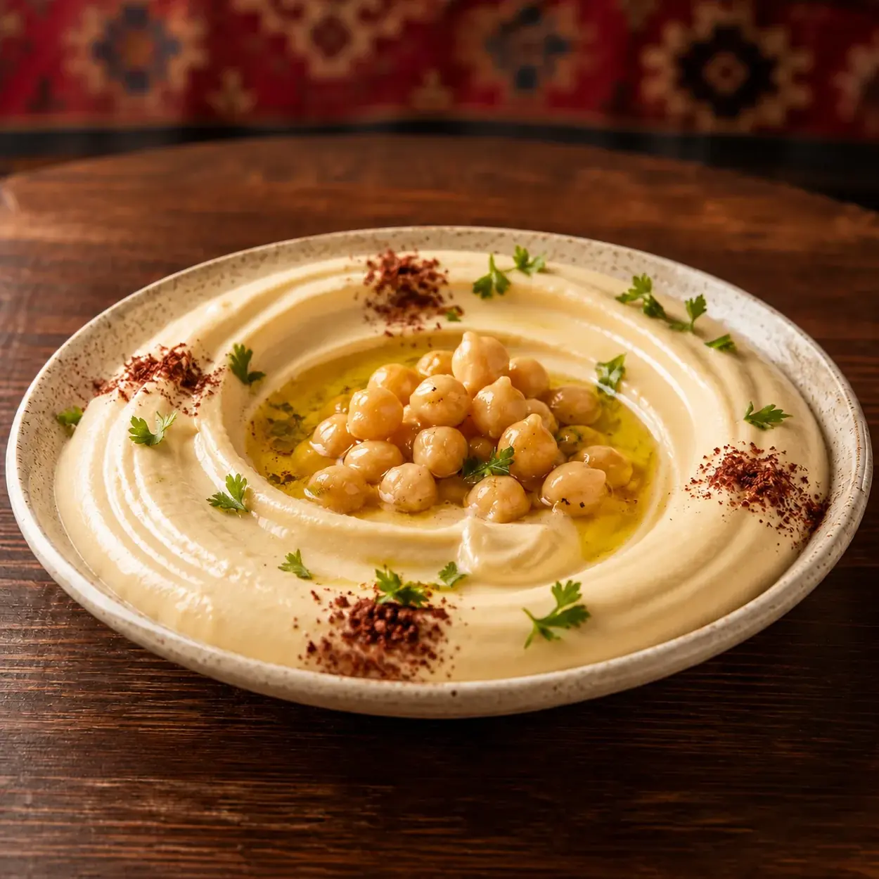 Old Damascus hummus